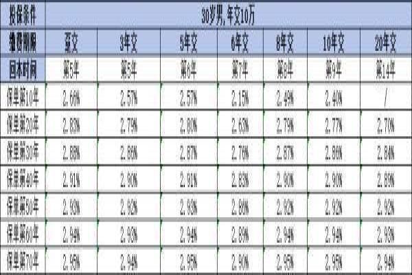 海保人寿鑫玺越终身寿险利率
