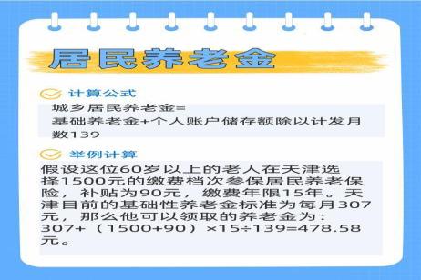 60岁以上老人退休每月能领取多少养老金